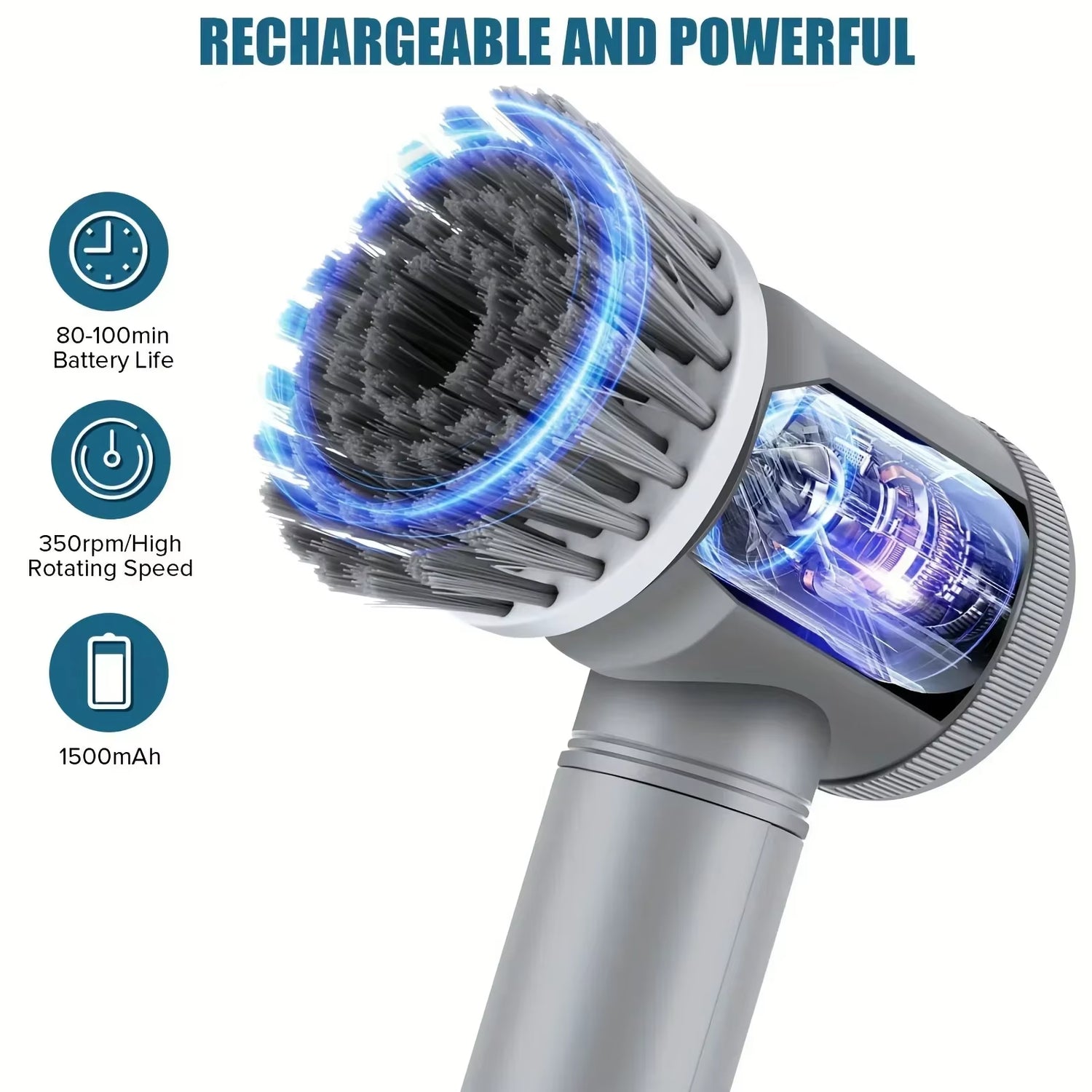 Electric Cleaning Brush 5 in 1